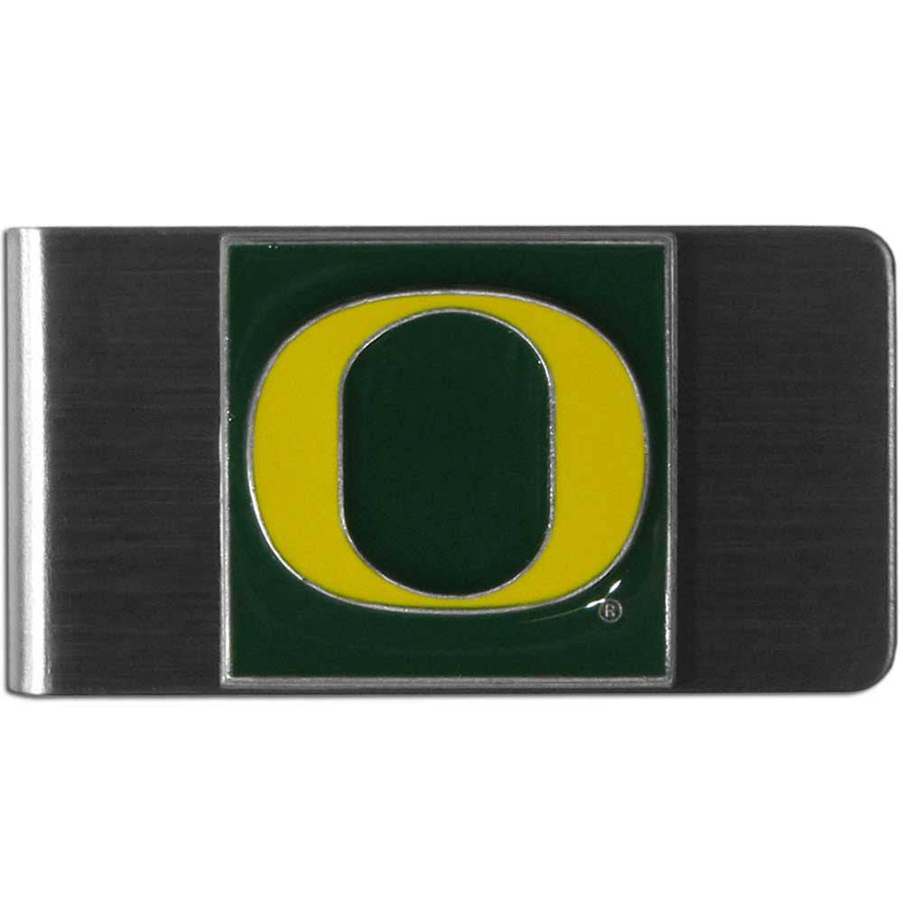Oregon Ducks Stainless Steel Money Clip (NCAA)