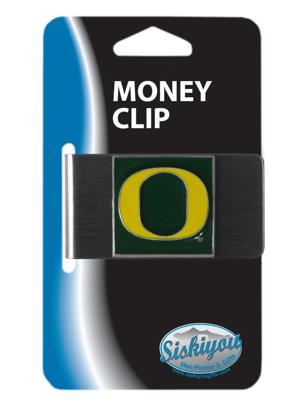 Oregon Ducks Stainless Steel Money Clip (NCAA)
