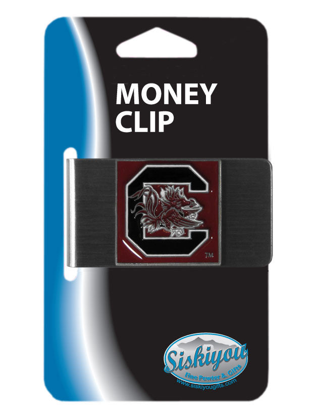 South Carolina Gamecocks Stainless Steel Money Clip (NCAA)