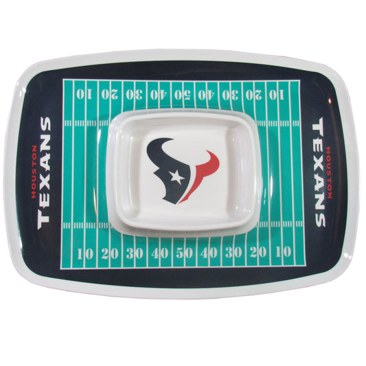 Houston Texans Serving Chip and Dip Tray (NFL Football)