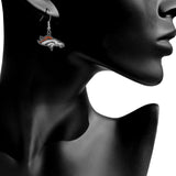 Denver Broncos Dangle Earrings (Zinc) NFL