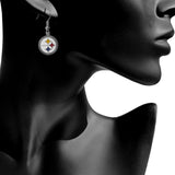 Pittsburgh Steelers Dangle Earrings (Zinc) NFL