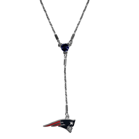 New England Patriots Lariat Necklace NFL Licensed Jewelry