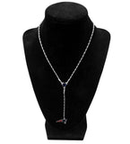 New England Patriots Lariat Necklace NFL Licensed Jewelry