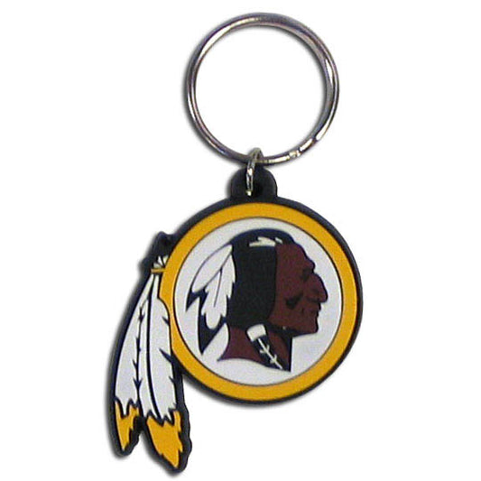 Washington Redskins Logo Flexi Key Chain Licensed NFL Football