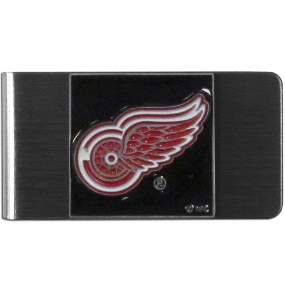 Detroit Red Wings Stainless Steel Money Clip (NHL)