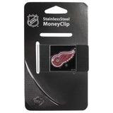 Detroit Red Wings Stainless Steel Money Clip (NHL)