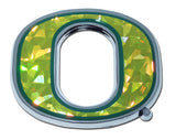 Oregon Ducks Chrome Metal Auto Emblem ("O" with color) NCAA