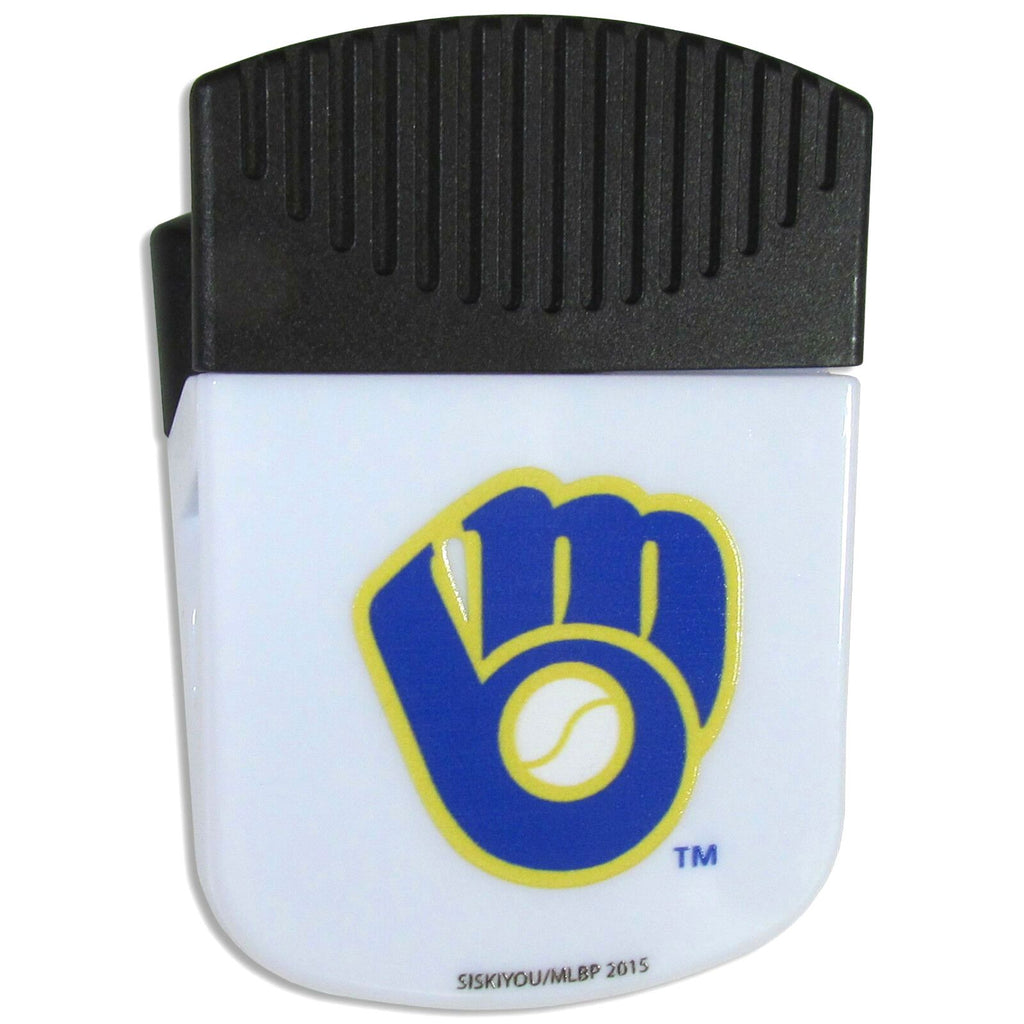 Milwaukee Brewers 2" Chip Paper Clip Magnet MLB Baseball