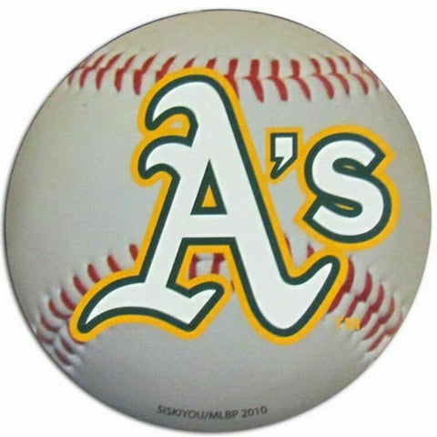 Oakland Athletics A's 4.5" Baseball Magnet MLB Licensed