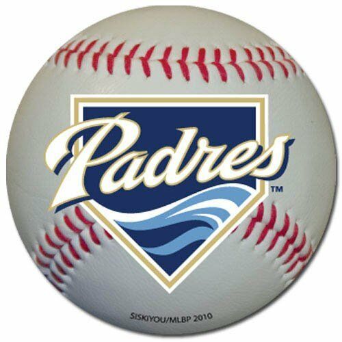 San Diego Padres 4.5" Baseball Magnet MLB Licensed