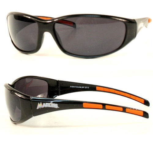 Miami Marlins Wrap Sunglasses MLB Baseball