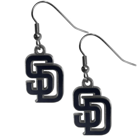 San Diego Padres Dangle Earrings (Zinc) MLB Baseball
