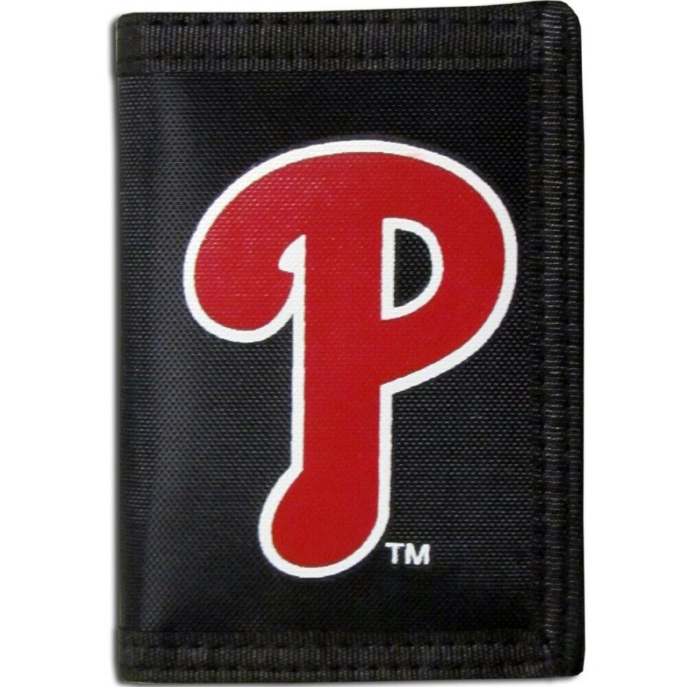 Philadelphia Phillies Trifold Nylon Wallet MLB Baseball