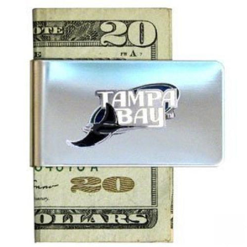 Tampa Bay Rays Steel Money Clip MLB Baseball