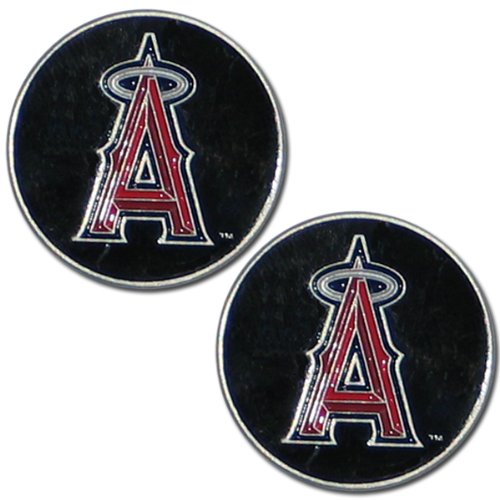 Los Angeles Angels Set of Two Hand Painted Magnets MLB Baseball