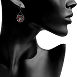 Washington Redskins Tear Drop Dangle Earrings - NFL Jewelry
