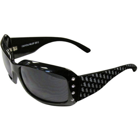 Chicago White Sox Sunglasses (Designer w/Rhinestones) MLB