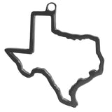 Dallas Cowboys State Shape Charm w/ Team Logo Chain Necklace NFL